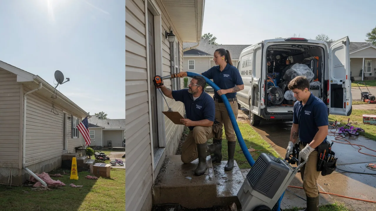 Ceiling Water Damage Restoration in Morrisville, VT near me